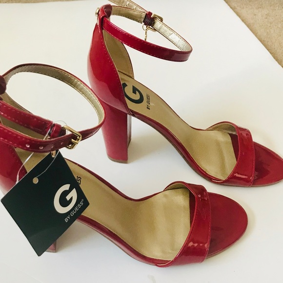 G by Guess Shoes - G by Guess Patent Leather Platform Sandals